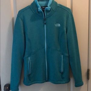 Teal North Face Jacket